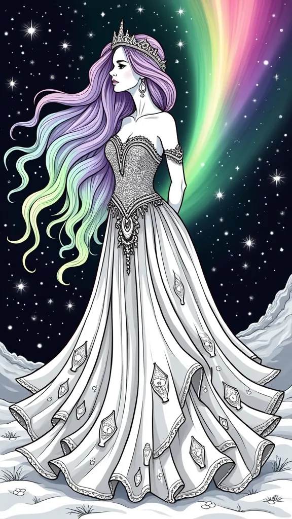 aurora princess coloring pages